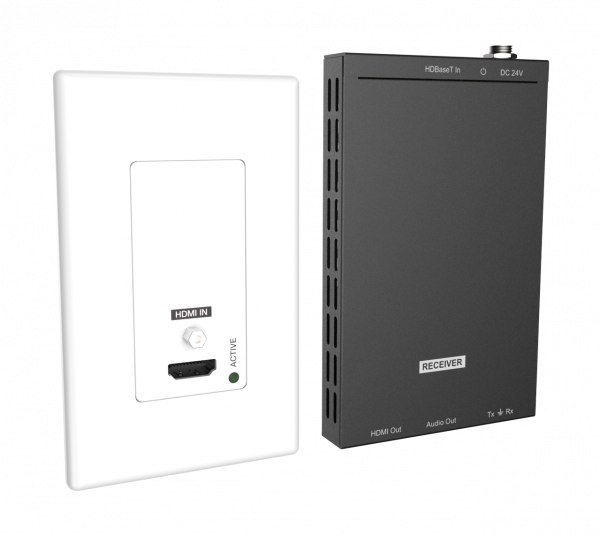 HDMI 18Gbs HDBaseT Wall Plate Extender Kit