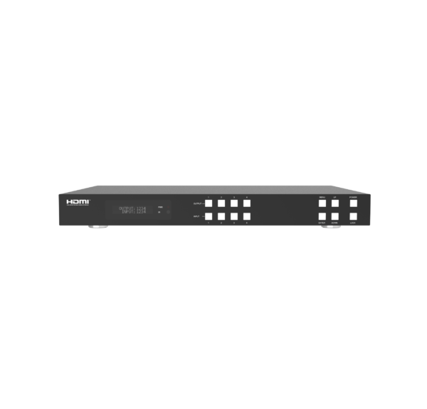 4 x 4 150m 18Gbps HDBaseT Matrix Switcher - Image 2