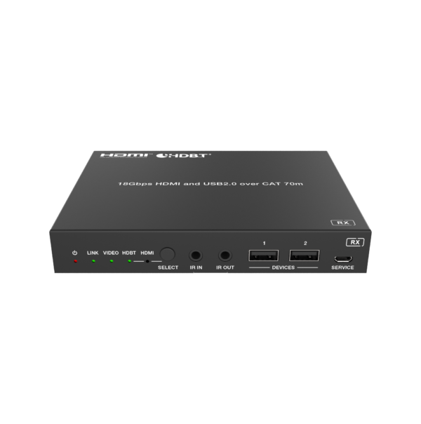 5x1 HDMI/USB-C 4K60 Seamless Presentation Switch with HDBaseT 3.0 70m Out, Dante, USB Switching - Image 2