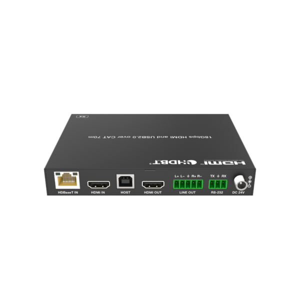 5x1 HDMI/USB-C 4K60 Seamless Presentation Switch with HDBaseT 3.0 70m Out, Dante, USB Switching - Image 5