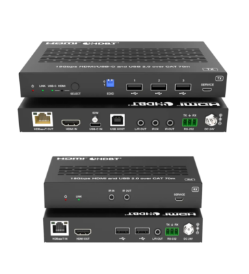 USBC HDMI Auto-switching HDBaseT Extender 70m