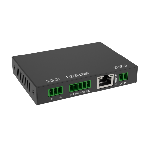 Ethernet to Serial, IR, RS232 Gateway. POE or 12-24v - Image 2