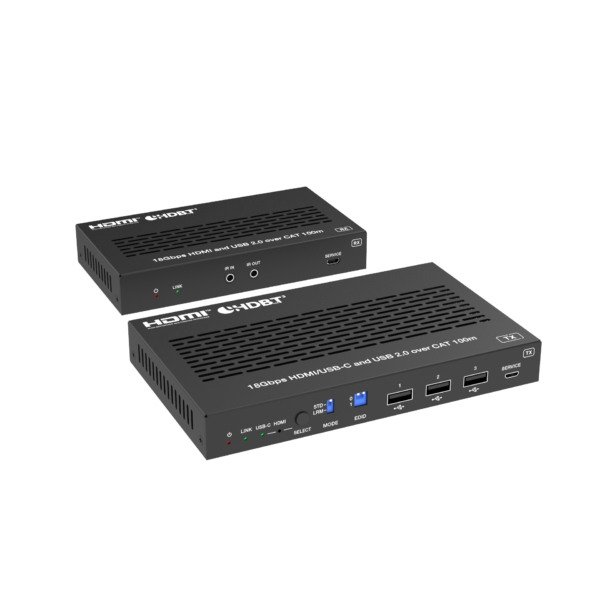 USBC HDMI Auto-switching HDBaseT Extender 70m - Image 2