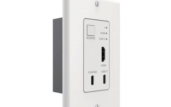 USBC HDMI Autoswitching 18Gbs Wall Plate Extender