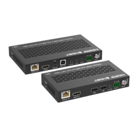 100m USBC HDMI Auto-switching HDBaseT Extender with 60w Laptop Charging