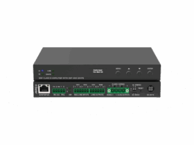 Networked Class-D Amplifier 30W 8/4 Ohm POE/24v Powered with Dante and DSP