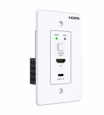 150M HDMI/USB-C Wall Plate Extender Kit